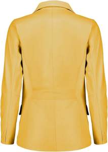 Chaqueta de cuero TESSUTO para mujer, chaqueta de cuero de piel de cordero auténtica a la moda para mujer, chaqueta de cuero de vaca auténtica para mujer - Product Image 3