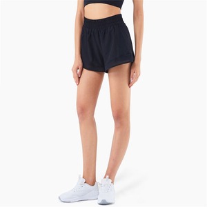 กางเกงกีฬาขาสั้นเอวต่ำของผู้หญิงกางเกงเลคกิ้งออกกำลังกายฟิตเนสขาสั้นแห้งเร็วระบายอากาศได้ดี - Product Image 2