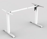 Bureau debout ergonomique automatique télescopique réglable en hauteur pour ordinateur de bureau à domicile avec un design moderne