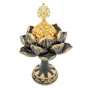 เตาเผาเครื่องหอมแบบอาหรับ รุ่น BRUSHSTROKE BLISS วัสดุโลหะ/เซรามิก สวยงาม ทันสมัย เป็นมิตรกับสิ่งแวดล้อม ราคาถูก ขายส่ง - Product Image 3