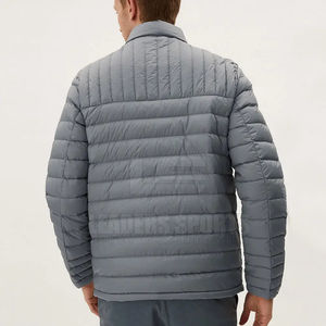 Chaqueta Acolchada para Hombre, Nueva, de Alta Calidad, Transpirable, con Cuello Alto, para Invierno, con Logotipo Personalizado - Product Image 4