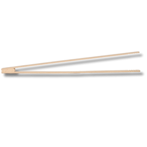 Pinzas de Cocina de Madera de Haya de 50 cm, Largas, sin Acabado, para Asar, Venta al por Mayor, Grabado de Logotipo Personalizado - Product Image 2