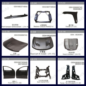 LuckinAuto lámpara de cabeza para Jeep <span class=keywords><strong>Grand</strong></span> <span class=keywords><strong>Cherokee</strong></span> Luz de cabeza 2014 2015 2016 halógeno OEM 68110996AF 68110997AF - Product Image 5