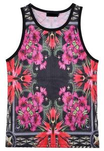 Cool Max Fitness Gym Tank Tops Chalecos hechos a medida Singlets Deportes Hombres Gimnasio Playa Yoga Sublimación Cantidad Imprimir Verano - Product Image 2