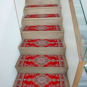 Tapis vintage, tapis imprimé, tapis moderne, tapis à motifs - Product Image 5