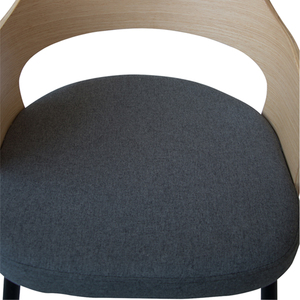 Partner sedia da pranzo nuovo Design moderno con classico schienale in legno per mobili per la casa DELIA - Product Image 3