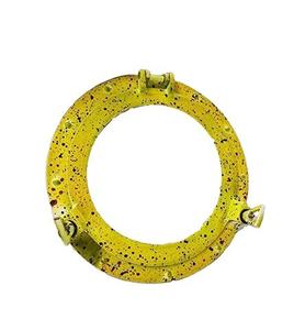 Miroir mural rond en forme de fleur avec un design de feuille d'or tendance pour la chambre à coucher, la table de toilette, miroir décoratif mural - Product Image 5