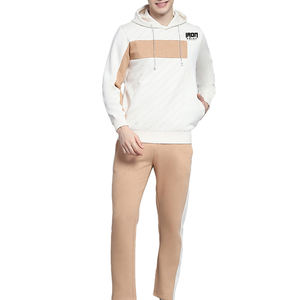 Survêtements d'hiver légers en coton respirant et écologiques, à la mode, avec fermeture éclair, ensembles de fitness, impression de logo, grande taille, vente en gros - Product Image 1