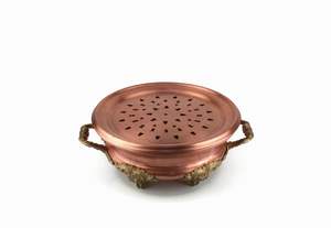 Recipiente para Calentar Comida de Acero Inoxidable y Cobre con Asas Resistentes al Calor que Garantizan un Transporte Seguro y un Servicio de Comida Conveniente Durante Eventos - Product Image 3