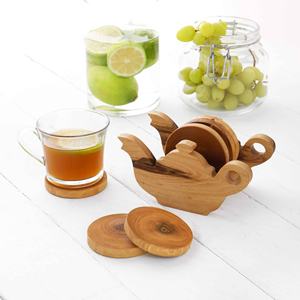 Juego de 6 posavasos de palisandro personalizados-Marca ArtisRaw Made in TN - Product Image 2