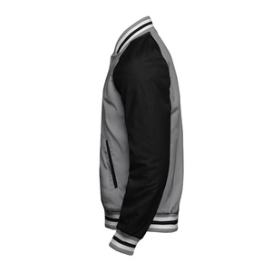 Chaqueta personalizada Lettermen Varsity, nuevo estilo, 100%, Chaqueta larga de invierno con cremallera de alta calidad, para menDDP CollegeBaseballjacket, envío - Product Image 3