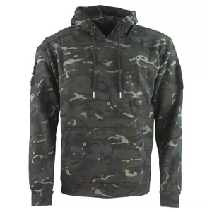 Sweat-shirt à capuche court en coton 100% de haute qualité, sans cordon, en molleton épais, écologique, design à épaules tombantes personnalisé - Product Image 3