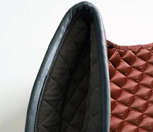 Botas de Protección para Tendones de Caballo, Botas de Protección para Patas, Tela de Algodón Satinado Marrón, Estilo Occidental de Salto, Secado Rápido, Cuero Personalizable - Product Image 5