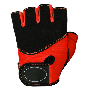 Gants de musculation personnalisés en cuir PU à demi-doigts – Gants d'entraînement légers antidérapants avec fermeture sécurisée pour usage unisexe - Product Image 1