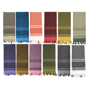 2025 nuevo diseño personalizado chal árabe a prueba de polvo al aire libre elegante fibra de poliéster moda táctica musulmán pañuelo Hijab - Product Image 6