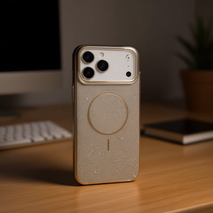 Étui magnétique en TPU+PC gaufré Lumière et Ombre pour iPhone 11 – Accessoire de téléphone portable haut de gamme - Product Image 2