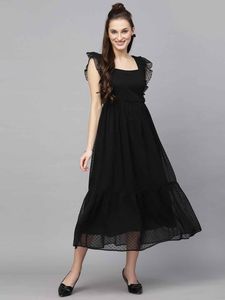 Hot Selling Georgette <b>Gown</b> Woman Fashion Manufacturer And Supplier From Surat At Wholesale Rate - Product Image 6