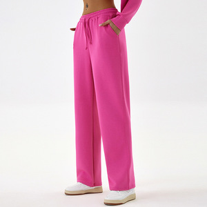 Pantalons décontractés pour femmes de taille plus Pantalon de survêtement en molleton Modèle Dollar avec cordon de serrage Pantalon cargo d'automne - Product Image 4