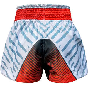 Pantalones Cortos de Boxeo Muay Thai para Hombre Adulto, Venta al Por Mayor 2025/2026, 100% Poliéster, Secado Rápido, Mockup Corporation - Product Image 6