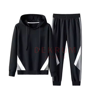 Fabriqué en usine OEM personnalisé hommes survêtements meilleur vente pas cher prix coton/polyester tissu hommes survêtements - Product Image 1