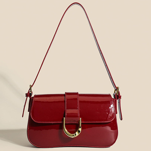 Bolso Bandolera/Hombro de Piel Sintética para Mujer con Cierre de Cremallera y Dos Correas, Impermeable, Precio al por Mayor - Product Image 4