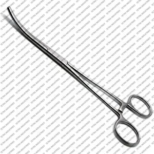 คีมหนีบ Rankin Crile Hemostat แบบตรง10นิ้วคีมโค้งแบบพรีเมี่ยมขายส่ง - Product Image 6