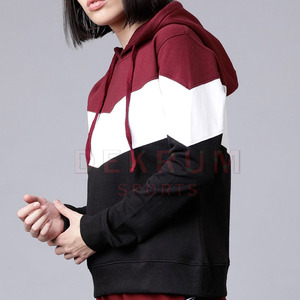 Sweat-shirts d'hiver personnalisés en coton pour femmes, avec logo sur le devant, coupe oversize, manches longues, collection 2026, offre spéciale - Product Image 3