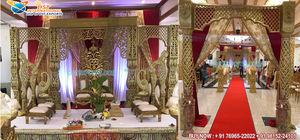 Mandalas DE BODA indio de diseño Redondo, mandalas de Triple Polo indio para decoración, ceremonia de boda india, FRP - Product Image 2