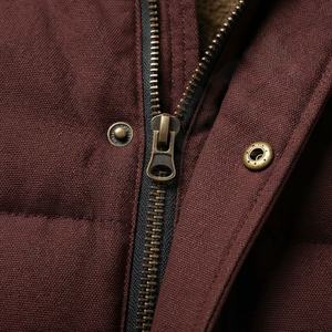 Veste parka pour homme fabriquée par le fabricant, tenue de qualité supérieure à manches longues, vêtements de rue tendance, manteau thermique chaud et isolé, vêtements d'extérieur épais - Product Image 4