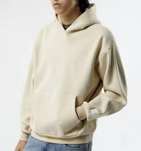 Sudadera con capucha de hombre de algodón de rizo francés de peso pesado de 400GSM personalizada Sudadera con capucha de invierno de gran tamaño con impresión digital de fabricantes - Product Image 3