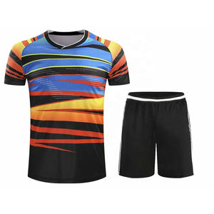 ชุดเทนนิสแบบใหม่ ระบายอากาศได้ดี ยืดหยุ่น เสื้อและกางเกงเทนนิส ล่าสุด รับสกรีนลายตามสั่ง ชุดเทนนิสชาย - Product Image 4