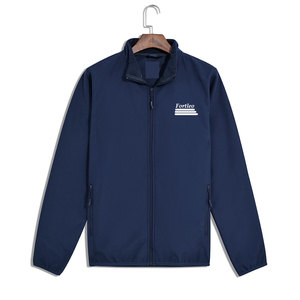 Dernier style – Veste coupe-vent d'hiver à col montant et logo frontal – Vente en gros – Meilleure vente – Haute qualité – Respirante – Écologique - Product Image 1