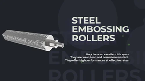Rodillo de grabado de metal de acero duradero de última llegada con capacidad 200-300 para la venta procesado por corte - Product Image 4