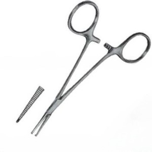 Producto de Venta caliente, fórceps hemostáticos delicados Halstead personalizados, 1x2 dientes, 18cm, instrumentos quirúrgicos de acero inoxidable - Product Image 5