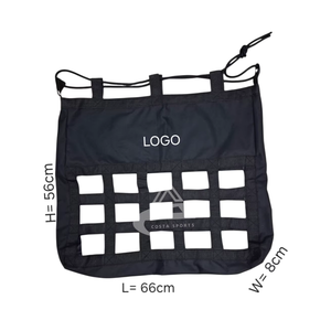 Horse PVC 600D USA Producto de alta resistencia Doble cosido Bucles fuertes Impermeable Nivel superior Bolsa de heno - Product Image 1