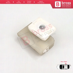Clips de réparation de lève-vitre arrière droit BWR1170 pour Classe S W140 1992-1999 4 portes 1407301246 - Product Image 6