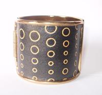 Bracelet manchette religieux moderne indien fait main en cuivre pur, style antique, avec aimant – Accessoire de mode inégalé, le plus vendu