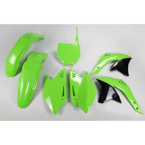 Kawasaki KXF Kit carenatura moto verde 2007 2007 250 ABS prodotto in plastica - Product Image 1