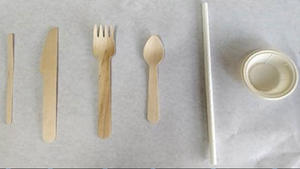 Classic <b>Wooden</b> Design Spoons Kitchen Decor Restaurant and Hotel Design Natural <b>Cutlery</b> With Painted Finishing Design - Product Image 6