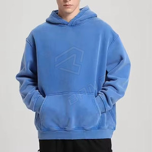 Sudaderas con Capucha para Hombre, de Invierno, Gruesas, de Poliéster/Algodón, Estampadas, Corte Regular - Product Image 3