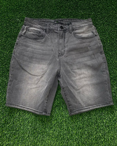 Pantalones Cortos de Mezclilla Holgados para Hombre, Estilo Vintage, de Pierna Ancha, Estilo Urbano, Hip Hop, Casual - Product Image 1