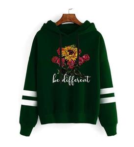 Sweat à capuche en éponge française poids lourd conçu sur mesure pour femmes broderie moderne à la mode nouvelle tendance pour l'hiver - Product Image 3