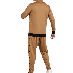Conjunto Deportivo Informal para Hombre, Talla Grande, Transpirable, Ligero, 100% Algodón, Manga Larga, Color Negro Sólido, Último Diseño de Invierno, en Oferta - Product Image 2