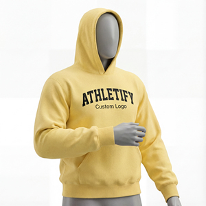 Cotton Blended <b>Mens</b> <b>Pullover</b> Hoodie Basics Collection <b>for</b> Ultimate Comfort & Style Cozy Cotton Blended Hoodie <b>for</b> <b>Men</b> - Product Image 1