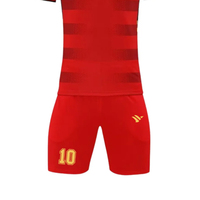 Nuevo Uniforme de Fútbol Americano Personalizado, Camiseta de Fútbol al por Mayor, Ropa de Fútbol de Tailandia, Camiseta 100% Poliéster