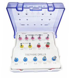 Kit de Implantes Dentales Manuales de Acero Inoxidable Universal de 14 Piezas de Intense Surgical Instruments para Cirugía de Injerto Óseo e Implantología - Product Image 2