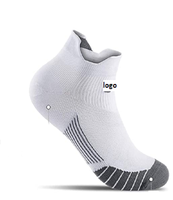 Chaussettes de course à compression anti-bactériennes à séchage rapide pour hommes et femmes, 2/4/6 paires, coupe basse, soutien de la cheville, lavables en machine, Bangladesh