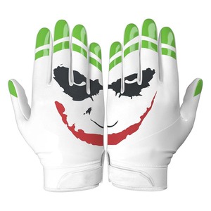 Gants de football américain personnalisés avec grip en sublimation intégrale, casque de sécurité extérieur pour receveurs, toutes tailles et couleurs, en cuir - Product Image 6
