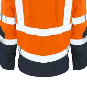 Chaqueta de Seguridad Impermeable de Alta Visibilidad, Chaqueta Bomber Reflectante de Alta Visibilidad para Hombre y Mujer - Product Image 2