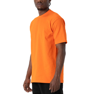 Vente en gros de vêtements de ville de luxe avec logo personnalisé olive t-shirts à la mode essentiels en jersey de coton et polyester biologiques pour hommes - Product Image 4